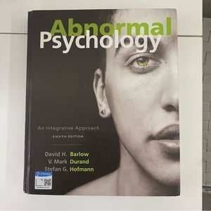 Abnormal Psychology Textbook